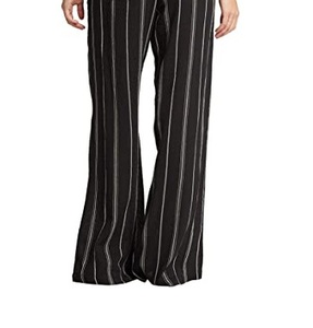 Pantalon taille haute élégant pour femme, ample avec impression, jambes larges, Lot de Stock, nouvelle collection 2023 - Product Image 6