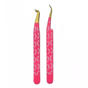 แหนบต่อขนตา,แหนบต่อขนตาเพิ่มวอลลุ่มสแตนเลสสำหรับการดูแลดวงตา - Product Image 3