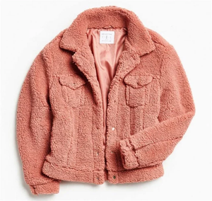 2025 haute qualité confortable hiver chaud Shaggy laine agneau Logo personnalisé hommes Sherpa fermeture éclair veste polaire - Product Image 6