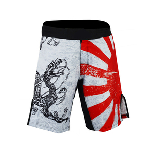 กางเกงมวยสำหรับแฟร์เท็กซ์มวยไทยขาสั้นปักลาย MMA สำหรับศิลปะการต่อสู้ - Product Image 4