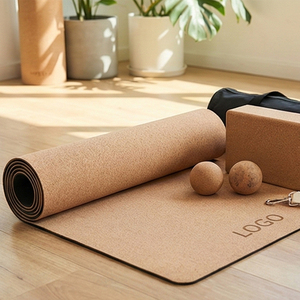 Tapete de <span class=keywords><strong>Yoga</strong></span> Personalizado de Caucho Natural Antideslizante y No Tóxico de <span class=keywords><strong>4</strong></span>.5mm de Grosor <span class=keywords><strong>para</strong></span> <span class=keywords><strong>Yoga</strong></span> Caliente y Pilates con Guía de Alineación y Resistente al Sudor - Product Image 3