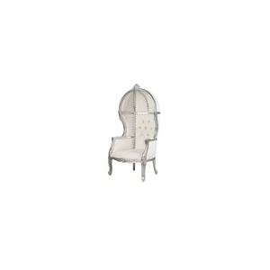 Diseños de lujo modernos, sillas de trono de fabricante Premium con sofá King y Queen de madera maciza tallada a mano con dosel - Product Image 3
