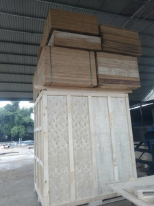 High Quality Recyclable Solid Box Plywood Shipping Crates <b>Moving</b> <b>Boxes</b> Durable Stackable Foldable Wooden Cargo Lift Van Model - Product Image 2
