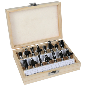 Set di punte per trapano verticale 15 pezzi - Product Image 1