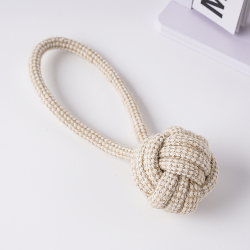 ลูกบอลหูเดียวผ้าลินินผ้าฝ้าย