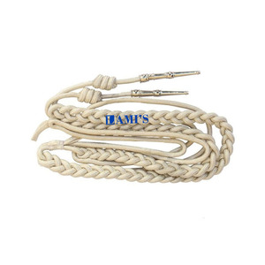 Fabricants de vente en gros Aiguillette de cérémonie en mylar avec deux embouts cordons Aiguillette d'uniforme - Product Image 5