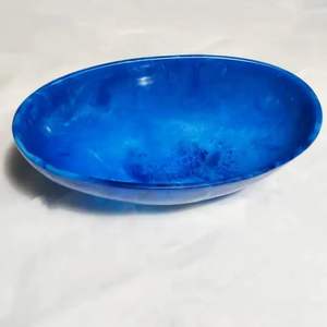 Cuenco para servir Resina y madera de acacia Cuenco para frutas y ensaladas Cuencos de madera hechos a mano de alta calidad Cuenco para servir para hotel - Product Image 5