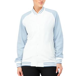 Chaqueta universitaria para mujer, de invierno, de algodón, con mangas largas, transpirable, estilo Letterman, gruesa, para mujer. - Product Image 2