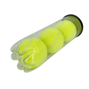 Balle de tennis promotionnelle personnalisée, balle de tennis d'entraînement pré-coupée, logo personnalisé, balle de cricket d'entraînement, balle de tennis de championnat, entraînement - Product Image 4