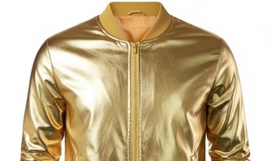 Chaqueta Universitaria Personalizada con Logotipo OEM, Cortavientos, de Poliéster/Algodón, Verde y Negra, Tallas Grandes, para Hombre, al por Mayor - Product Image 3