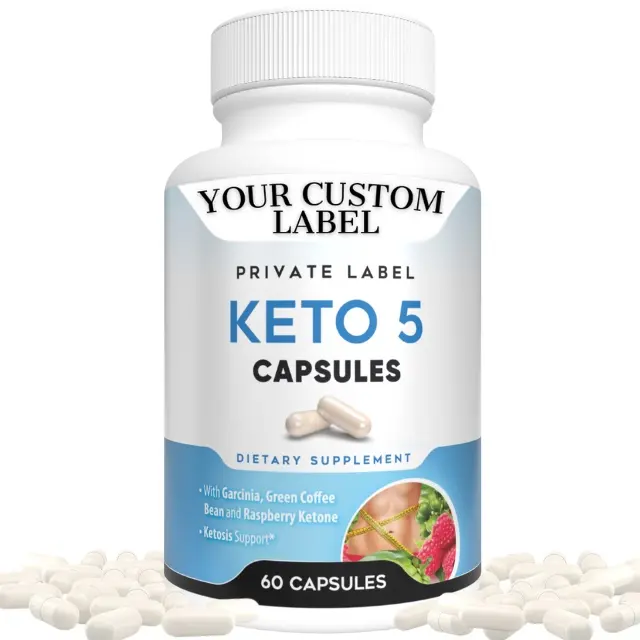 Vox Nutrition Jumpstart KetosisによるKeto5は、代謝を促進するのに役立ち、脂肪を燃焼する能力を高めます自然エネルギーは食欲を制御します