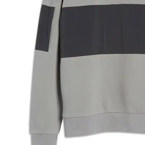 OEM เปล่าขนแกะเทอร์รี่ฝรั่งเศสที่กําหนดเอง Crewneck เสื้อสเวตเตอร์ขนาดใหญ่ผ้าฝ้าย 100% วางไหล่ผู้ชายหรูหรา - Product Image 6