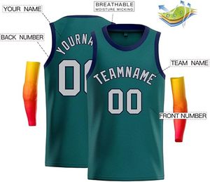 Ensemble de maillots de basket-ball personnalisés pour hommes 2024, ensemble de survêtement imprimé unisexe confortable, respirant, deux pièces, pour l'entraînement et le jogging - Product Image 1