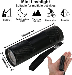 Biểu tượng tùy chỉnh 3A pin keychain <span class=keywords><strong>mini</strong></span> <span class=keywords><strong>LED</strong></span> Sạc đèn pin cho ngoài trời - Product Image 3