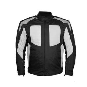 OEM personalizado nueva llegada profesional moto textil carreras Cordura chaquetas con protección por Wego Industries - Product Image 1