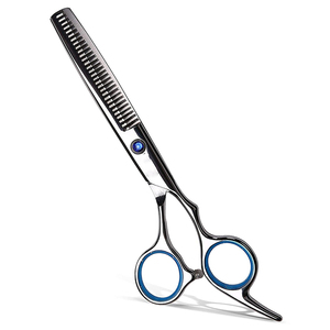 OEM/ODM Ciseaux professionnels pour l'amincissement des cheveux Poignée en céramique Conception de beauté en acier inoxydable pour la coupe de cheveux personnelle Lame tranchante - Product Image 5