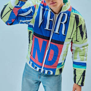 Chaquetas de Plumón para Hombre de Invierno, Nueva Moda, Calidad Premium, Venta al Por Mayor, Personalizadas, con Diseño de Dibujos Animados, Mangas Largas, Resistentes al Viento y Transpirables - Product Image 1