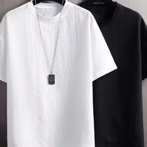 Camisetas de hombre con estampado de logotipo personalizado, camiseta ligera lisa de verano, camiseta personalizada OEM, camisetas de talla grande, camisetas para hombre - Product Image 6