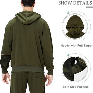 LOGO Personalizado Hombres Jogger Conjuntos Trajes de sudor Ropa deportiva para los conjuntos de los hombres/personalizado Gimnasio Cómodo Unisex 2 Piezas Conjunto Chándales - Product Image 6