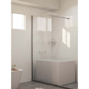 Paroi de douche en verre trempé (cannelé) - Product Image 4