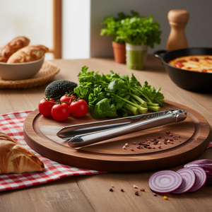 Pinza de cocina recta Inox (30cm) TUTTI X UNO Cromo 22030300IVV - Product Image 3