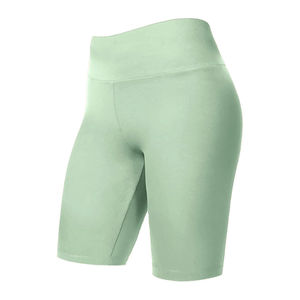 Shorts de yoga de compression pour femmes sur mesure, shorts de sport décontractés de haute qualité, taille plus, décoration de logo pour l'entraînement - Product Image 5
