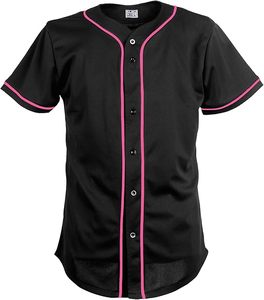 Jersey de béisbol de malla de botón completo para hombre personalizado con nombre de equipo y números ropa de softball - Product Image 6