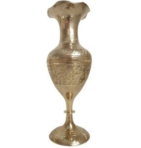 Contenedores de flores de latón de alta calidad de tamaño personalizado, venta al por mayor, florero de latón completo para decoraciones modernas para el hogar personalizado - Product Image 6