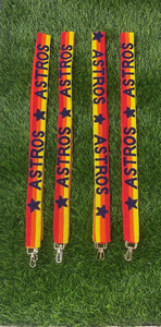 Correa para Bolso de Estadio, Lista para Enviar, Solo la Correa, Accesorio para Día de Juego, Correa de Bolso con Cuentas, Correa de Bolso con Cuentas del Equipo Astros para Día de Juego - Product Image 4