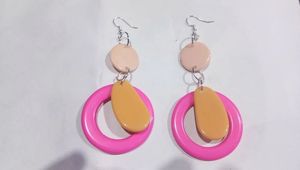 Conjunto de Collar y Aretes de Resina Hechos a Mano de Primera Calidad para Mujer, para Uso Diario y Fiestas, Aretes de Resina, Molde para Aretes de Resina - Product Image 4
