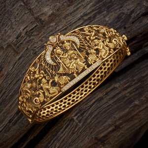 เครื่องประดับเงินโบราณวัฒนธรรม รุ่นวัดกาด้า 165521 งานฝีมืออินเดียแบบดั้งเดิมที่งดงาม - Product Image 1