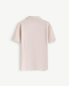 เสื้อเชิ้ตผ้าฝ้ายถักแขนสั้นสำหรับผู้ชายผ้าปะลายทางระบายอากาศได้ดีเข้ารูปพอดีตัวสไตล์เวียดนาม - Product Image 2