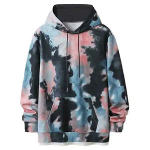 Sudadera con Capucha de Forro Polar para Hombre de Alta Calidad para Invierno, con Logotipo Personalizado, Diseño Tie-Dye, Manga Larga, Unisex para Adultos, a Precio Económico - Product Image 1