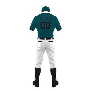 2025 maillot de baseball imprimé par sublimation personnalisé respirant de haute qualité uniformes pour jeunes et hommes ensembles de produits OEM Style - Product Image 5
