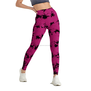 Stylegram Wears Seamless Tie Dye Custom Yoga Leggings Women High Waist Push Gym Flexible <b>Tummy</b> <b>Control</b> Breathable - Product Image 6