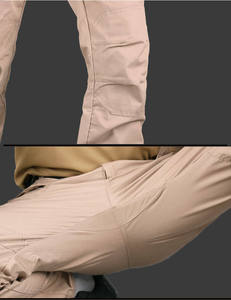 Unisex Tactical <b>Cargo</b> Rip Stop Breathable Cordura Knitted Hiking Outdoor Trousers Water Repellent <b>Work</b> - Product Image 5
