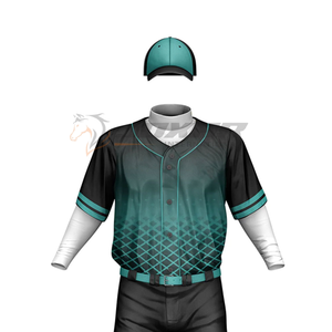 Uniformes de baseball complets avec maillot sublimé et pantalon logo personnalisé inclus tissu respirant à prix réduit à vendre - Product Image 3