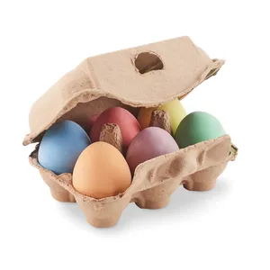 ชุดไข่ชอล์กตกแต่ง TAMAGO 6 ชิ้น ของตกแต่งเทศกาลอีสเตอร์แบบสร้างสรรค์ - Product Image 5