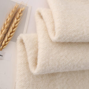 Bán Buôn 100% Len Cảm Thấy Vải Mùa Thu Và Mùa Đông Heavyweight Đồng Bằng Nhuộm Dệt Kim Áo Khoác Worsted Sợi Cho Cô Gái Phù Hợp Với - Product Image 6