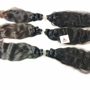 Venta al por mayor 100% sin procesar vietnamita doble trama pelo humano cutícula alineada máquina paquetes onda ninguno procesamiento químico - Product Image 3