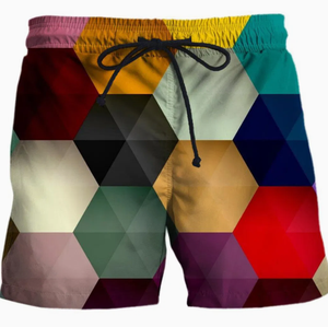 Shorts de combat extensibles grande taille en gros d'usine MMA Kick Boxing Muay Thai Arts martiaux Basketball Wear Respirant Imprimé - Product Image 5