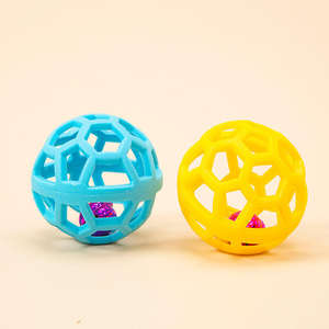 Bite Resistant TPR Modern Fashion Interactive <b>Dog</b> Toy <b>Ball</b> with Hollow Design for Teeth Cleaning and Chewing Training - Product Image 6