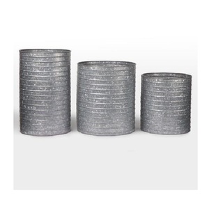 Jardinière décorative de jardin de qualité supérieure Jardinières galvanisées les plus vendues pour la décoration intérieure Hôtels et jardin Design élégant - Product Image 1