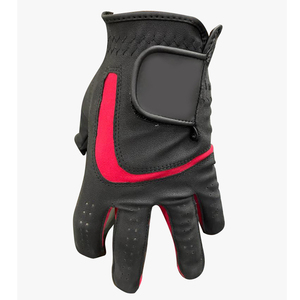 Guantes de Golf de Cuero Genuino Transpirables y Cómodos, Antideslizantes, con Logotipo Personalizado, para Mano Izquierda o Derecha, Suaves - Product Image 1