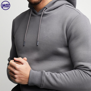 Mejor diseño Premium Ropa de invierno para hombre Logotipo personalizado con capucha Jogging Fleece Chándal Tallas grandes Nuevo lanzamiento - Product Image 3