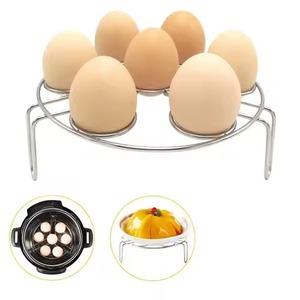 Support de porte-oeufs fini naturel Durable de haute qualité support de porte-oeufs moderne de haute qualité élégant pour une utilisation de stockage à domicile - Product Image 2