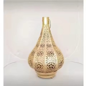 Farol de Metal Vintage para Ramadán, Iluminación Sagrada de Estilo Moderno para Festividades Musulmanas - Product Image 3