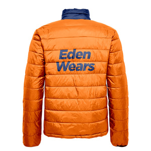 Chaqueta acolchada de invierno de alta calidad para hombre con bolsillo frontal grande y bolsillos laterales de burbujas Material de tela Logotipo personalizado Burbuja - Product Image 2