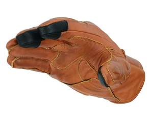 Guantes de Carreras de Cuero Genuino de Alta Calidad, Transpirables, Duraderos, de Dedo Completo, Unisex, para las Cuatro Estaciones, para Motociclistas Apasionados - Product Image 1