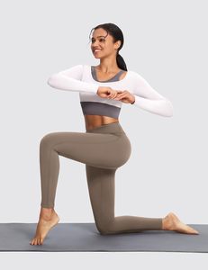 2025 personnalisé sur mesure sublimé imprimé femmes Leggings pleine longueur Top qualité Polyester Spandex tissu femmes Leggings - Product Image 4